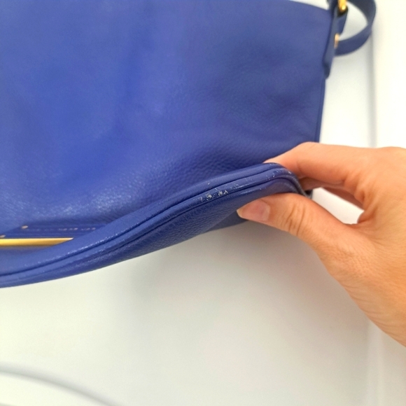 Marc By Marc Jacobs Leather Bag Blue - Picture 7 of 7
